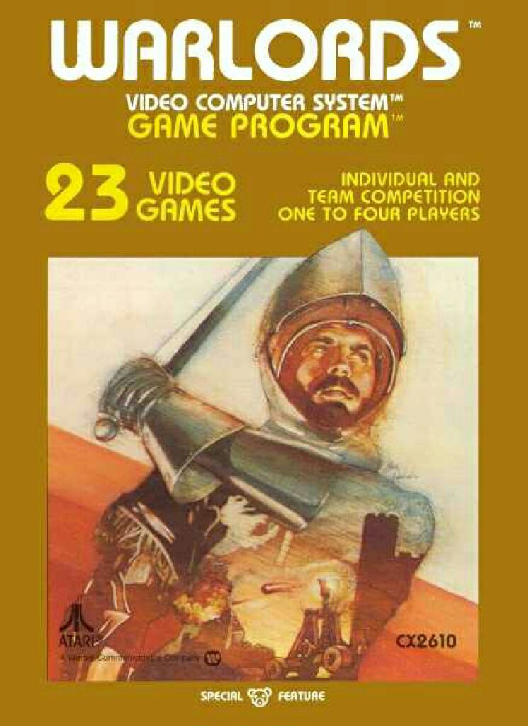 Warlords - Atari 2600 video game collectible - Main Image 1
