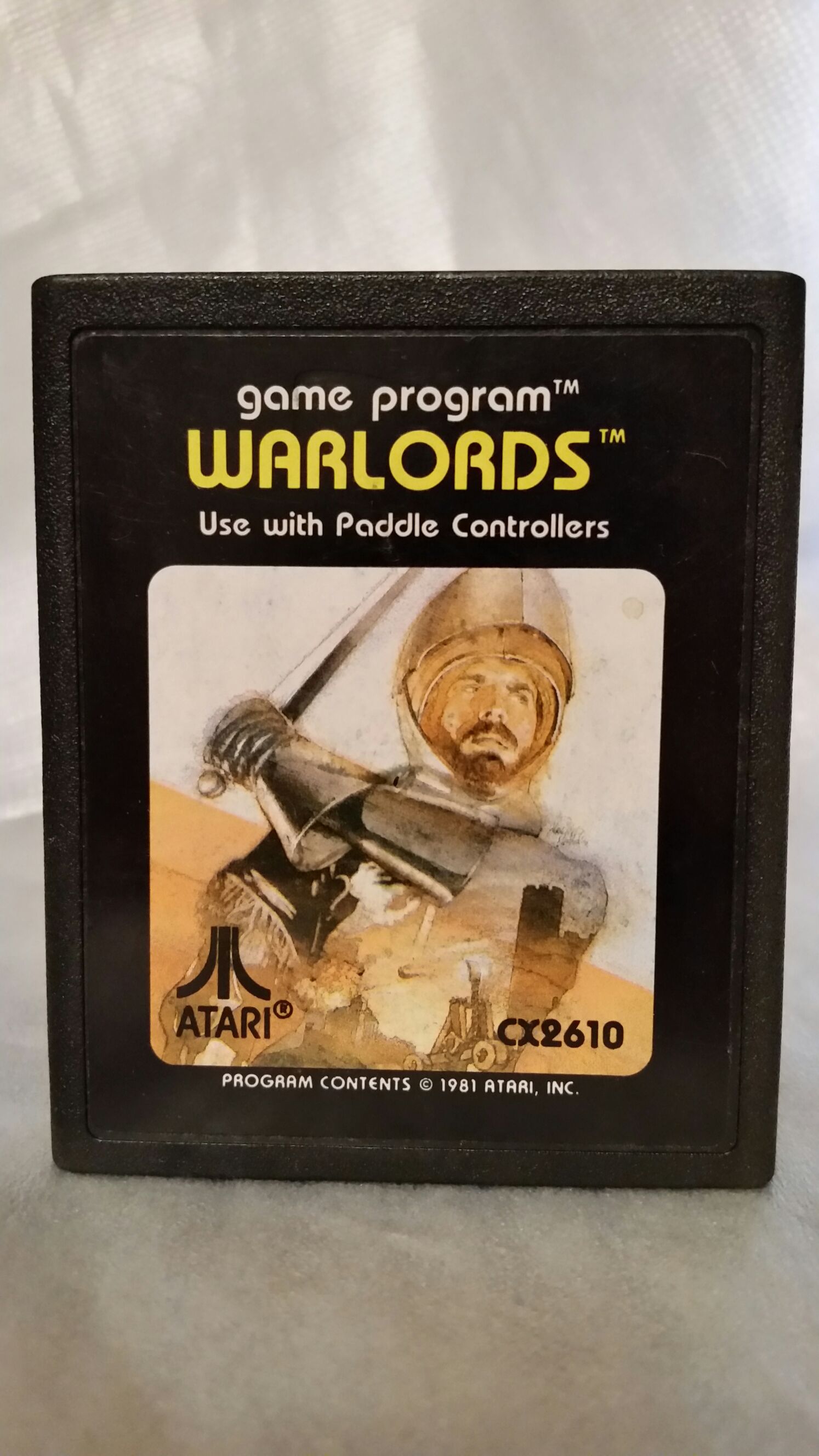 Warlords - Atari 2600 video game collectible - Main Image 1