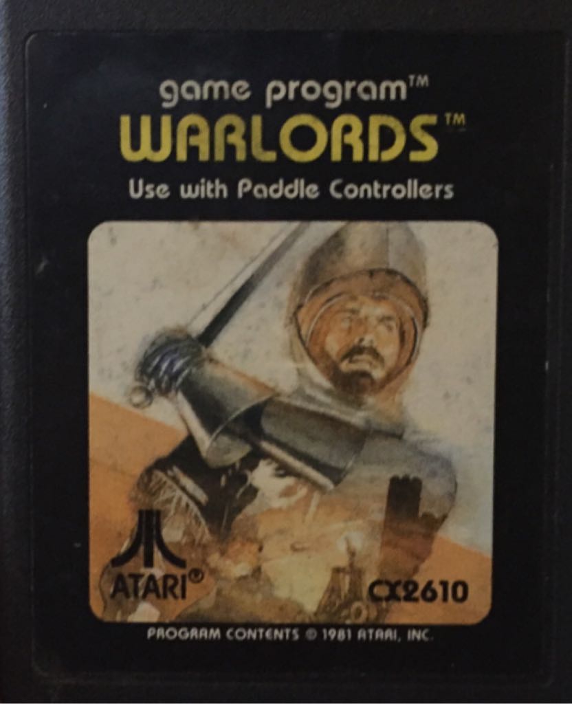 Warlords - Atari 2600 video game collectible - Main Image 1
