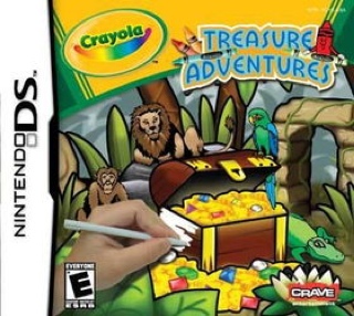 Crayola Treasure Adventures - Nintendo DS (Crave) video game collectible [Barcode 650008500028] - Main Image 1