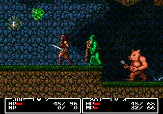 Cadash - Sega Genesis (Mega Drive) (Taito Corporation - 2) video game collectible [Barcode 020588010543] - Main Image 2