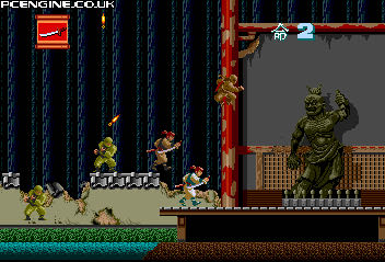 Ninja Spirit - NEC TurboGrafx-16 (NEC - 2) video game collectible [Barcode 059376400501] - Main Image 4