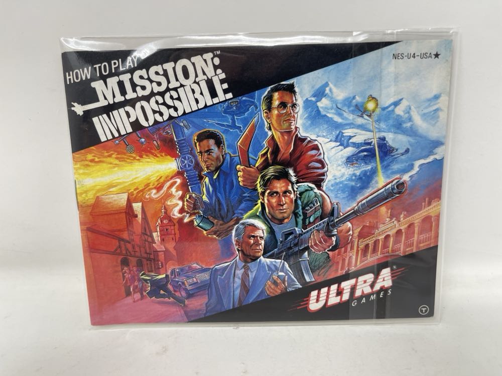 Mission: Impossible - Nintendo Entertainment System (NES) (Ultra - 1) video game collectible [Barcode 083717120094] - Main Image 4