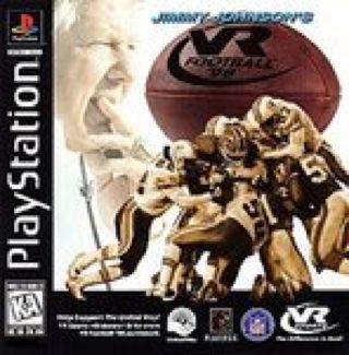 Jimmy Johnsons VR Football 98 - Sony PlayStation (Interplay Entertainment - 1-2) video game collectible [Barcode 040421896301] - Main Image 1