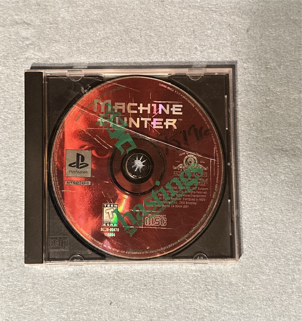 Machine Hunter [no Case] - Sony PlayStation video game collectible - Main Image 3