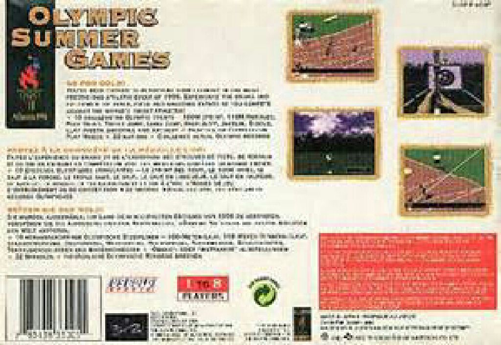 Olympic Summer Games - Nintendo Super Nintendo Entertainment System (SNES) (Black Peral) video game collectible - Main Image 2