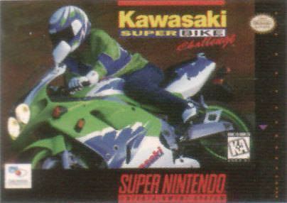 Kawasaki Superbike Challenge - Nintendo Super Nintendo Entertainment System (SNES) video game collectible - Main Image 2