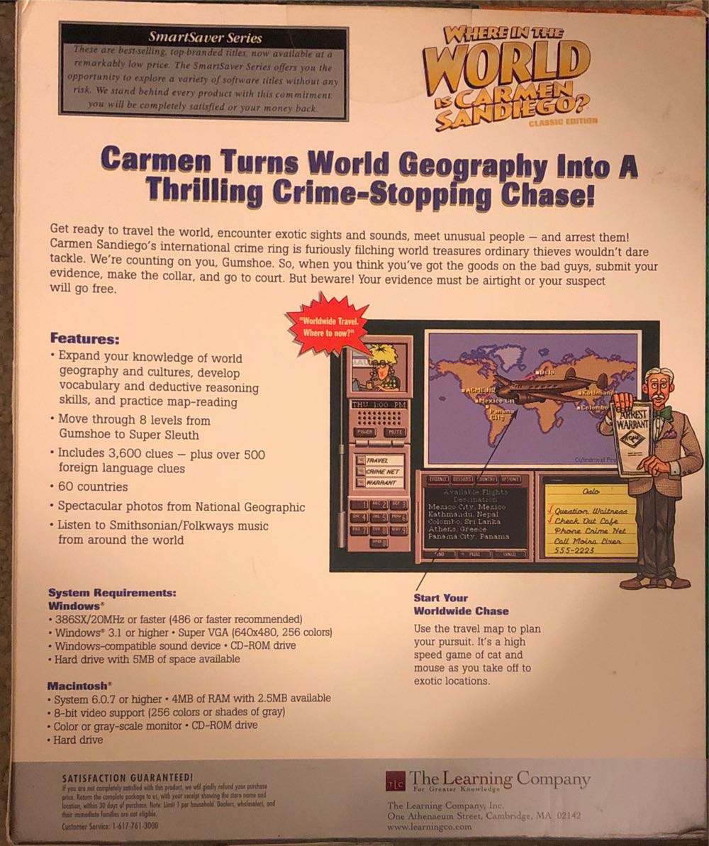 Where in the World is Carmen Sandiego? - PC video game collectible - Main Image 2