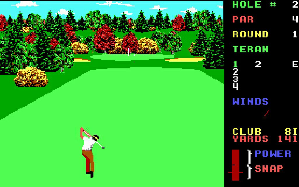 World Class Leaderboard Golf - PC (Access Software) video game collectible - Main Image 2