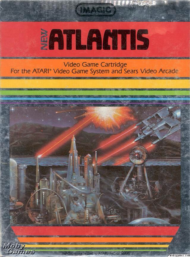 Atlantis - Atari 2600 video game collectible - Main Image 1