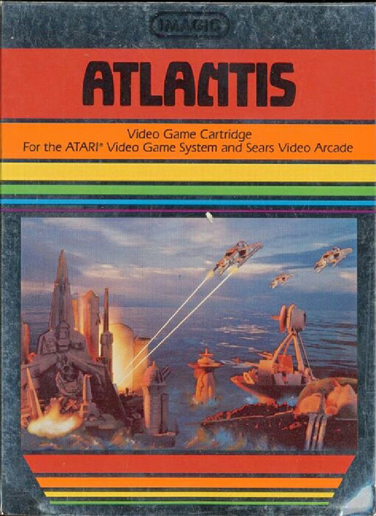 Atlantis - Atari 2600 video game collectible - Main Image 1