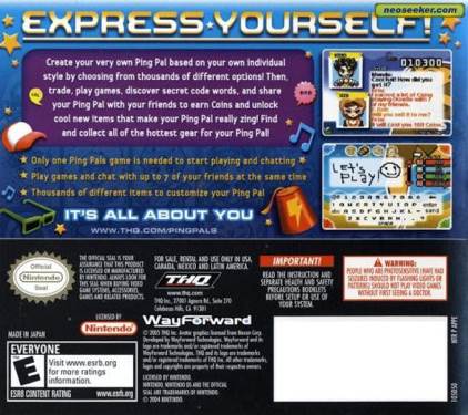 Ping Pals - PC (THQ - 8) video game collectible [Barcode 4005209062305] - Main Image 2