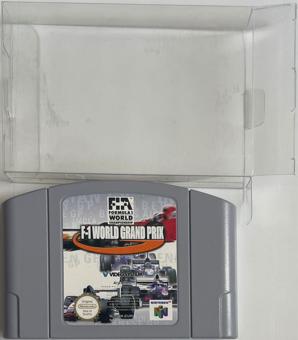 F-1 World Grand Prix - Nintendo 64 (N64) (Video System - 1-2) video game collectible - Main Image 3