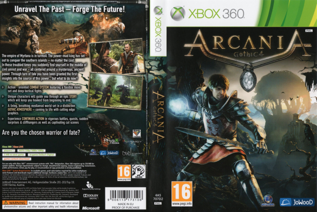 Arcania Gothic 4 - Microsoft Xbox 360 (DreamCatcher Interactive - 1) video game collectible [Barcode 9006113173137] - Main Image 2
