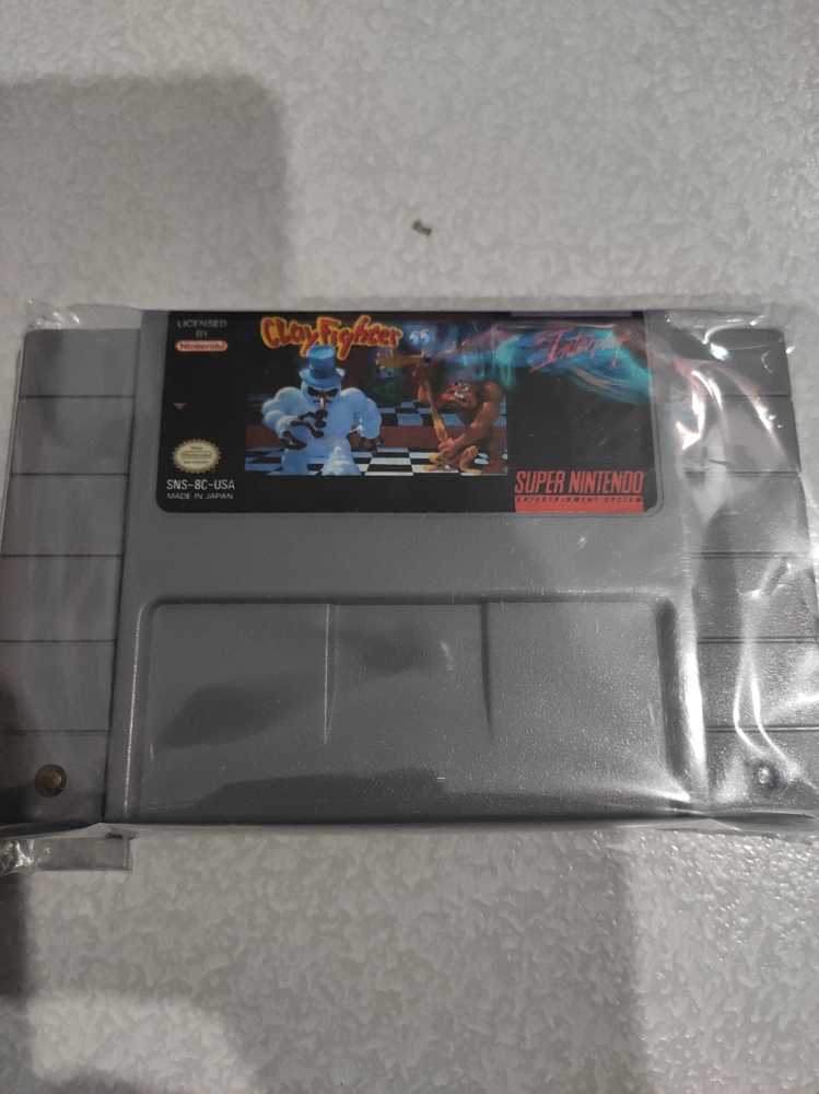 Clay Fighter - Nintendo Super Nintendo Entertainment System (SNES) (Interplay - 2) video game collectible - Main Image 2