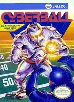 Cyberball - Nintendo Entertainment System (NES) (Jaleco) video game collectible - Main Image 1
