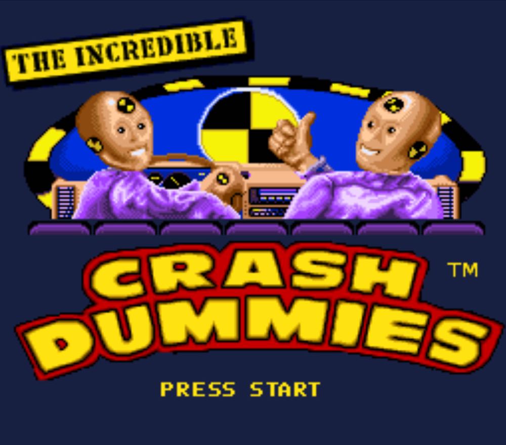 The Incredible Crash Dummies - Sega Mega Drive (Flying Edge) video game collectible [Barcode 5023843020818] - Main Image 2