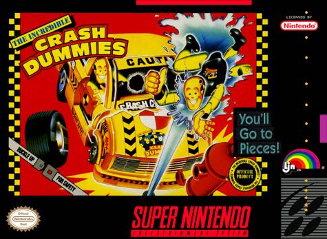 The Incredible Crash Dummies - Nintendo Super Nintendo Entertainment System (SNES) (Flying Edge - 2) video game collectible - Main Image 1