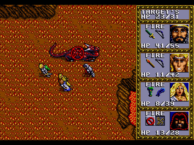 Dungeons and Dragons - Warriors of the Eternal Sun - Sega Mega Drive (Sega - 1) video game collectible [Barcode 4974365613044] - Main Image 3