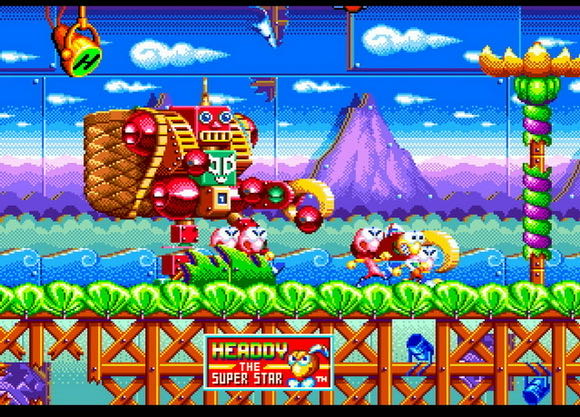 Dynamite Headdy (part of SEGA Genesis Classics Collection) - Sega Genesis (Mega Drive) (Sega - 1) video game collectible [Barcode 010086015430] - Main Image 4