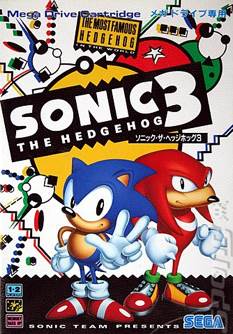 Sonic The Hedgehog 3 - Sega Genesis (Mega Drive) (Sega - 2) video game collectible [Barcode 096427010951] - Main Image 2