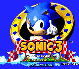 Sonic The Hedgehog 3 - Sega Genesis (Mega Drive) (Sega - 2) video game collectible [Barcode 096427010951] - Main Image 3