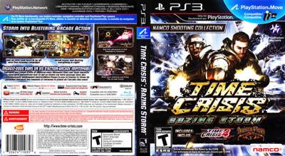 Time Crisis: Razing Storm - Sony PlayStation 3 (PS3) (Namco Bandai - 1-4) video game collectible [Barcode 711719135180] - Main Image 2