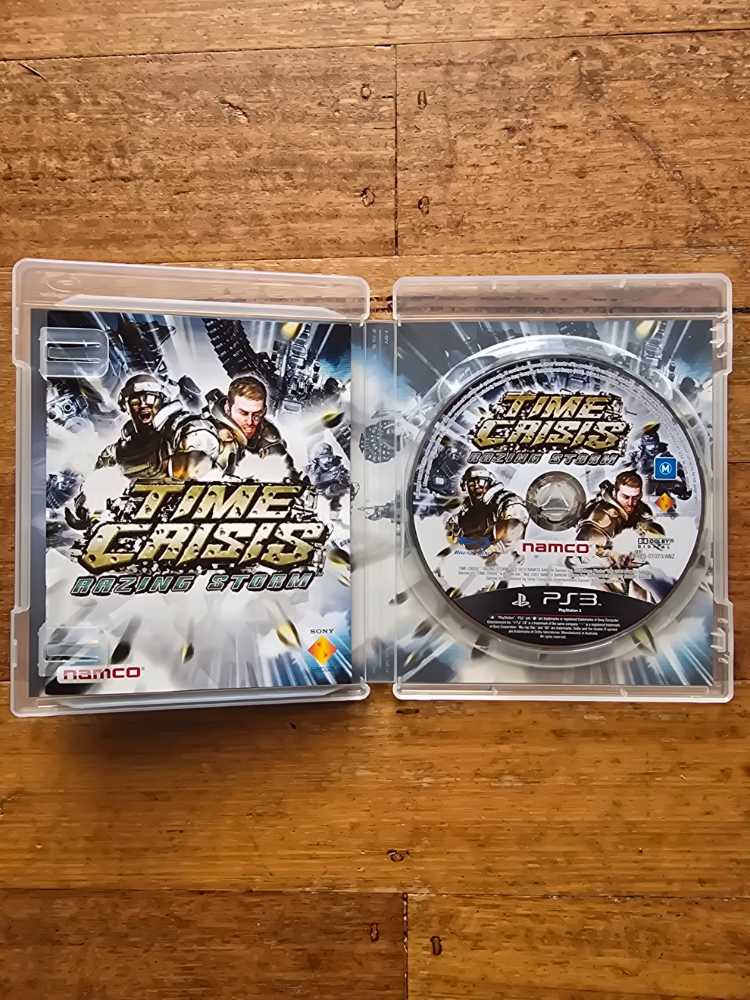 Time Crisis: Razing Storm - Sony PlayStation 3 (PS3) (Namco Bandai - 1-4) video game collectible [Barcode 711719135180] - Main Image 3