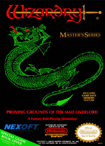 Wizardry - Nintendo Entertainment System (NES) (Nexoft) video game collectible - Main Image 3