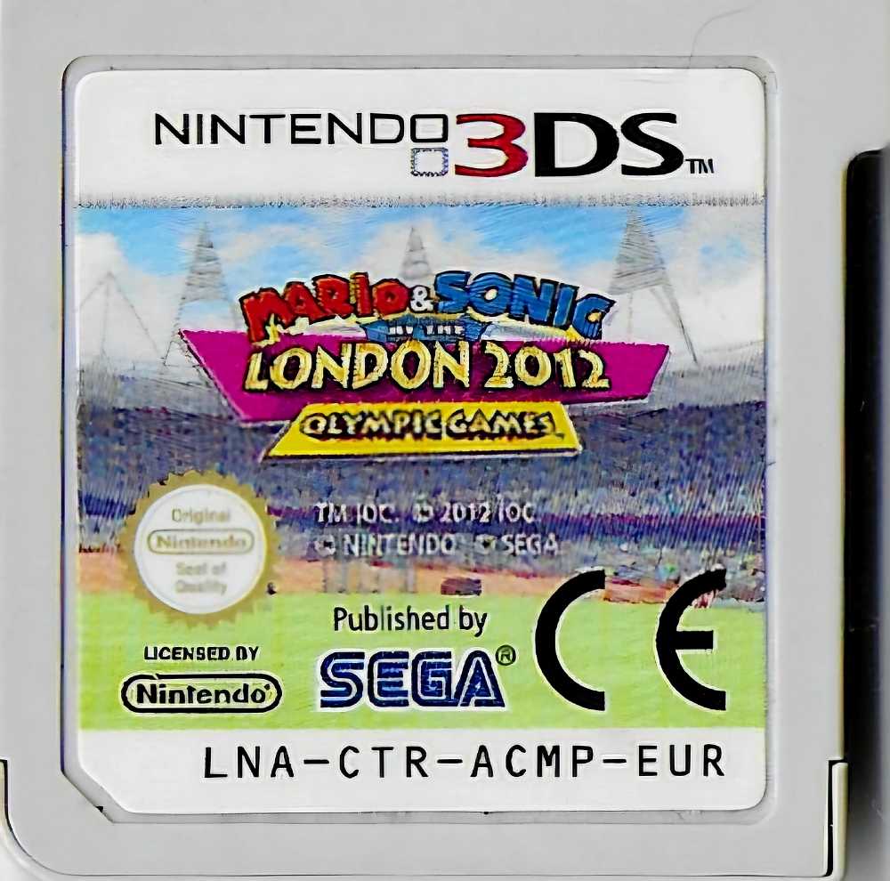Mario & Sonic bei den olympischen Spielen London 2012 - Nintendo 3DS (Sega - 1) video game collectible [Barcode 5055277013784] - Main Image 3