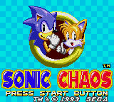 Sonic The Hedgehog Chaos - Sega Game Gear (Sega - 1) video game collectible - Main Image 3