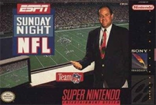 ESPN Sunday Night NFL - Nintendo Super Nintendo Entertainment System (SNES) video game collectible - Main Image 1