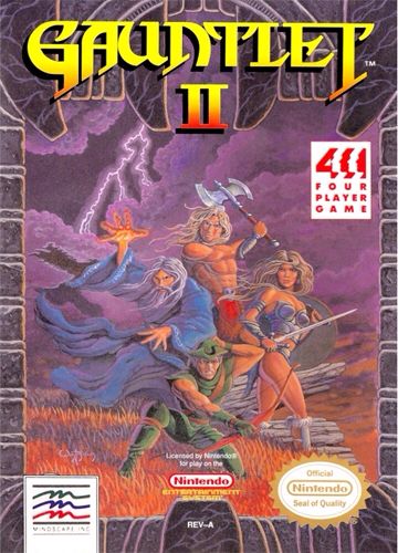 Gauntlet II - Nintendo Entertainment System (NES) video game collectible - Main Image 1