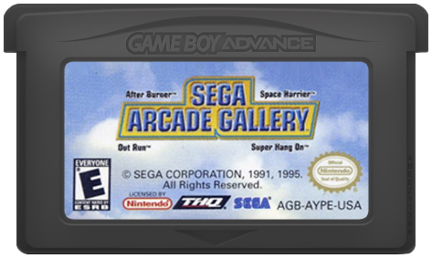 SEGA Arcade Gallery - Nintendo Game Boy Advance (GBA) (THQ/SEGA - 1) video game collectible [Barcode 785138321219] - Main Image 3