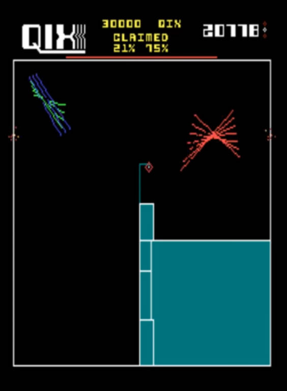 Egret II- Qix - Arcade (Taito - 1) video game collectible - Main Image 2