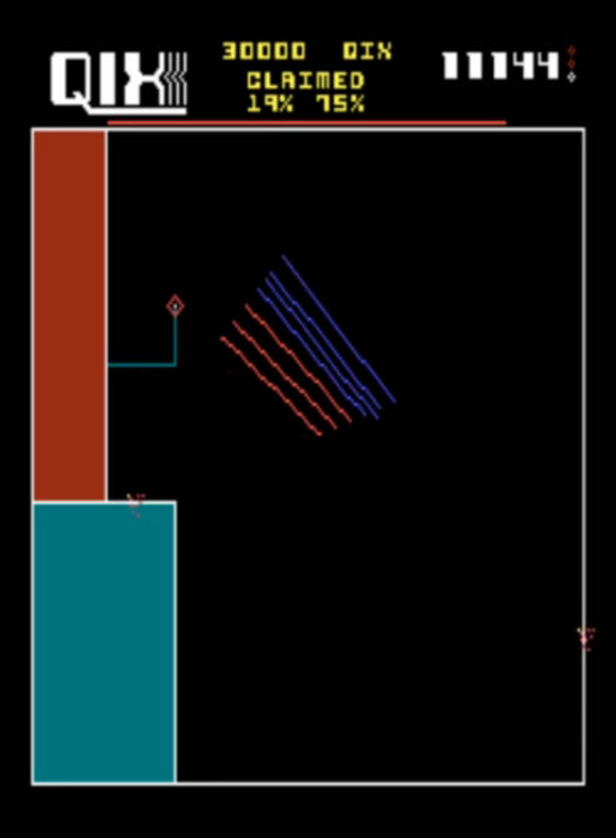 Egret II- Qix - Arcade (Taito - 1) video game collectible - Main Image 3