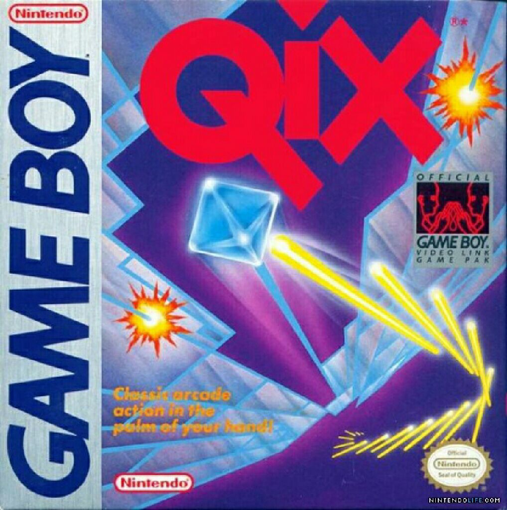 Qix - Nintendo Game Boy video game collectible - Main Image 1