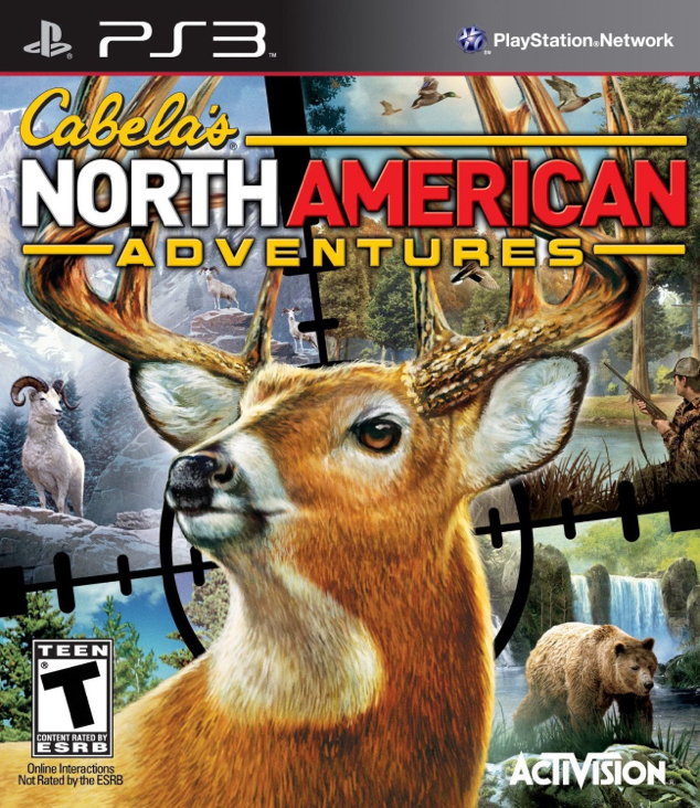 Cabelas: North American Adventures - Sony PlayStation 3 (PS3) video game collectible - Main Image 1