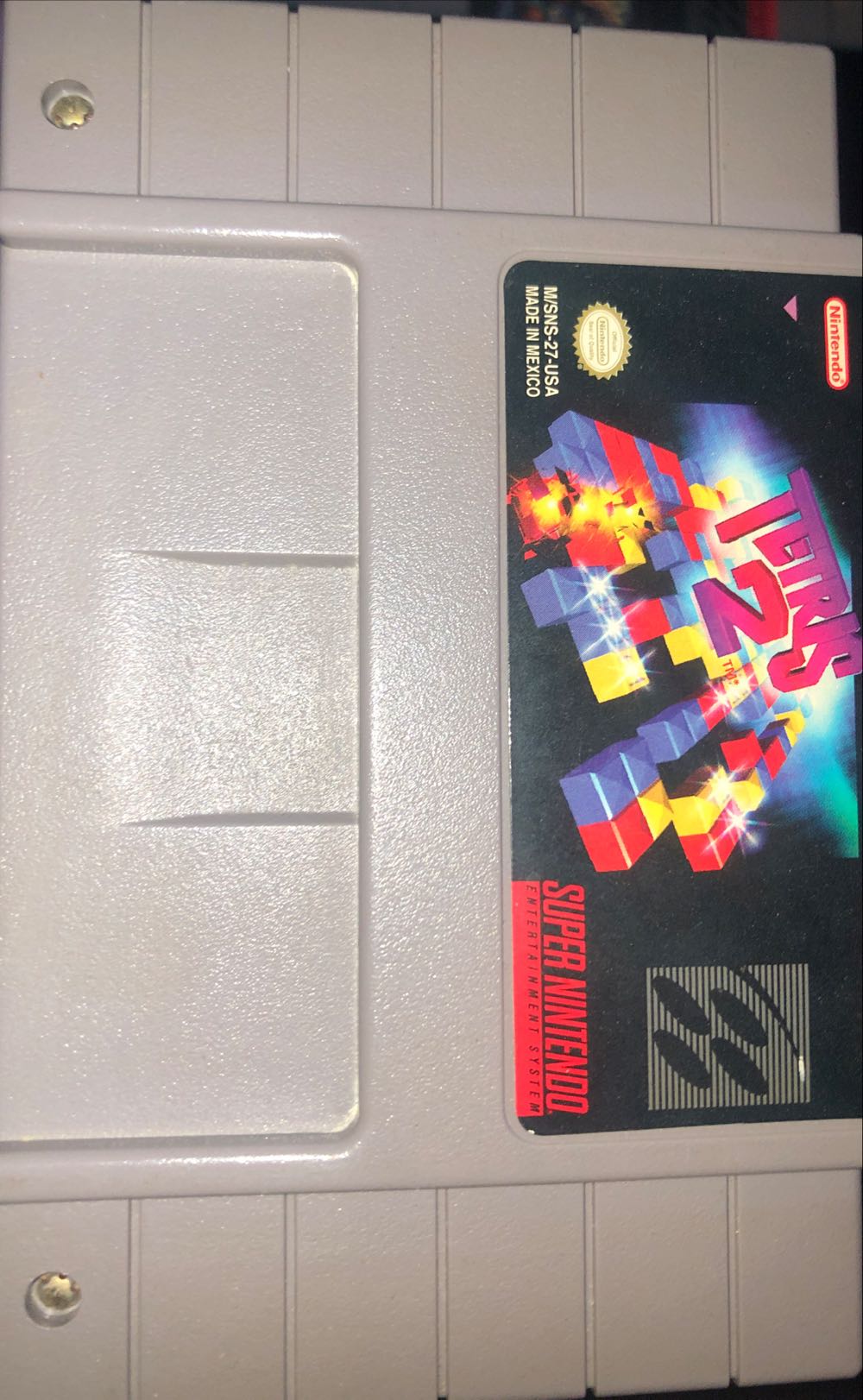 Tetris 2 - Nintendo Super Nintendo Entertainment System (SNES) (Nintendo - 1-2) video game collectible - Main Image 4