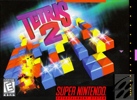 Tetris 2 - Nintendo Super Nintendo Entertainment System (SNES) video game collectible - Main Image 1