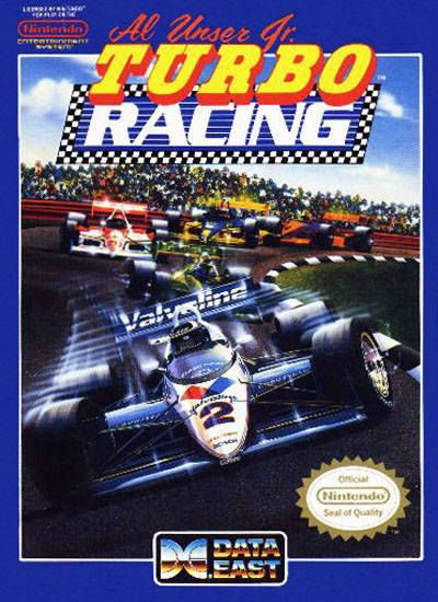 Al Unser Turbo Racing - Nintendo Entertainment System (NES) video game collectible - Main Image 1