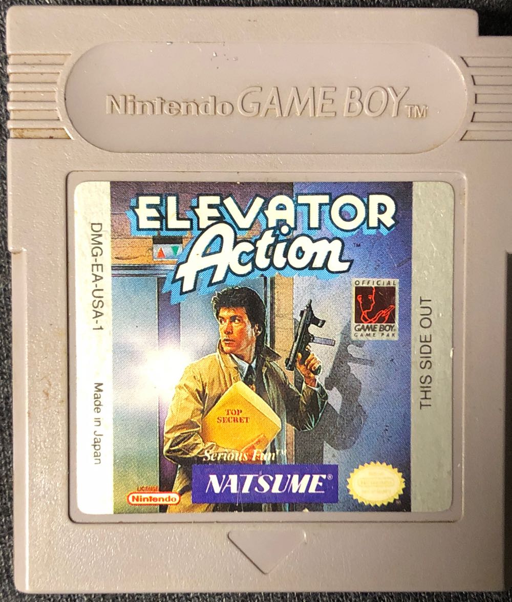 Elevator Action - Nintendo Game Boy (Natsume - 1 Players Players Players) video game collectible [Barcode 020588010444] - Main Image 3