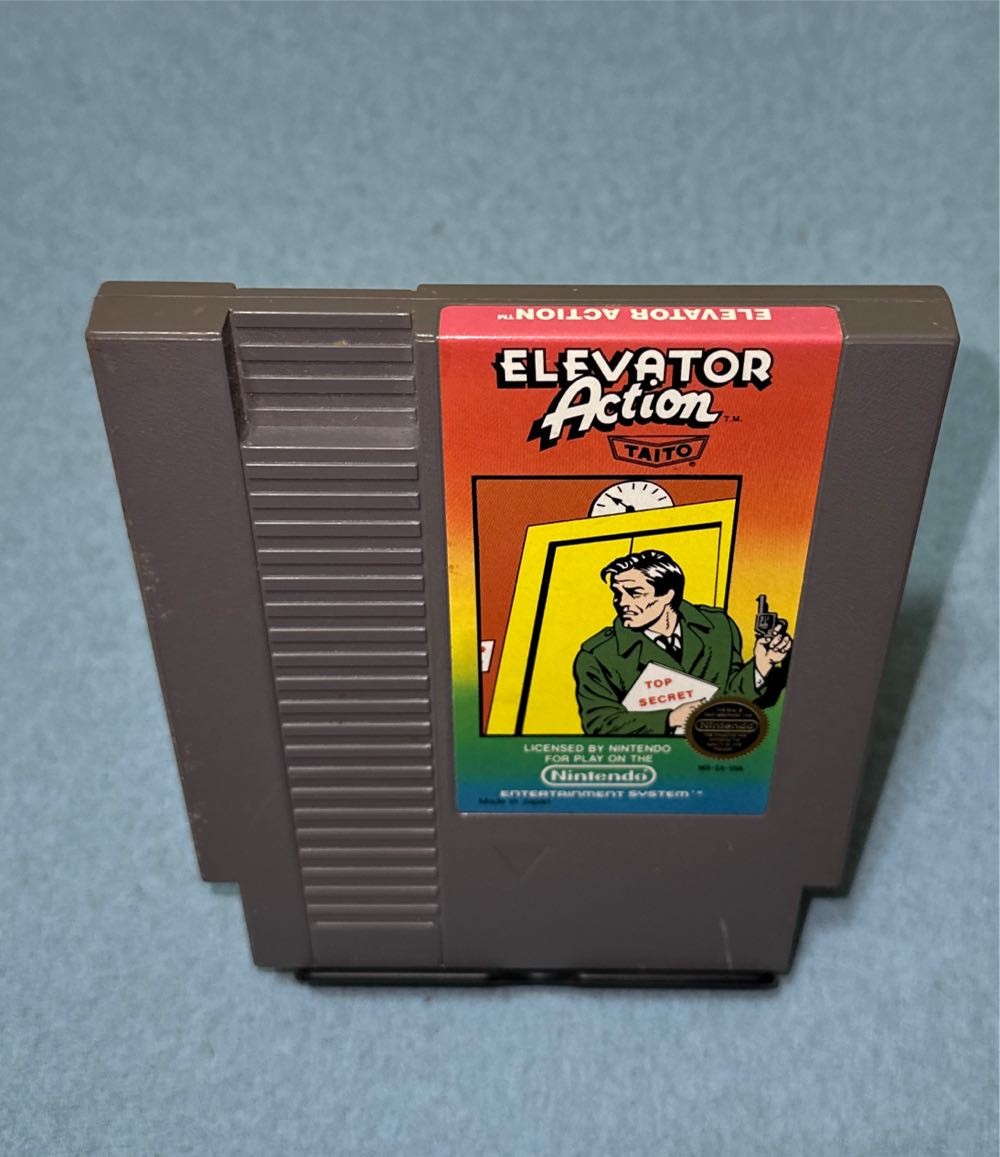 Elevator Action - Nintendo Entertainment System (NES) (Taito - 1 - 2) video game collectible - Main Image 3