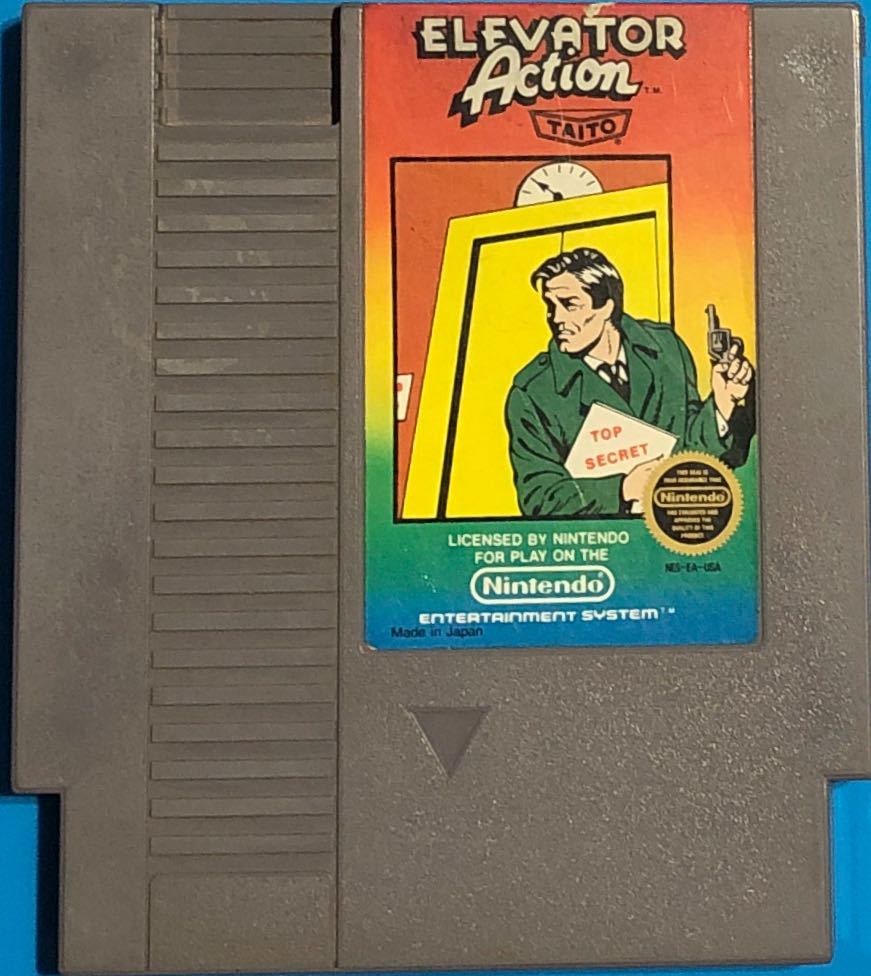 Elevator Action - 3 Screw - Nintendo Entertainment System (NES) (Taito Corporation - 1) video game collectible - Main Image 3