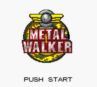 Metal Walker - Nintendo Game Boy Color (Capcom - 1-2) video game collectible [Barcode 013388240074] - Main Image 2