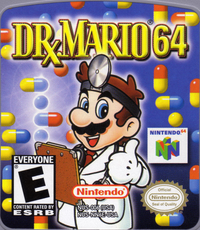 Dr. Mario 64 - Nintendo 64 (N64) (Nintendo - 2) video game collectible [Barcode 045496870935] - Main Image 3