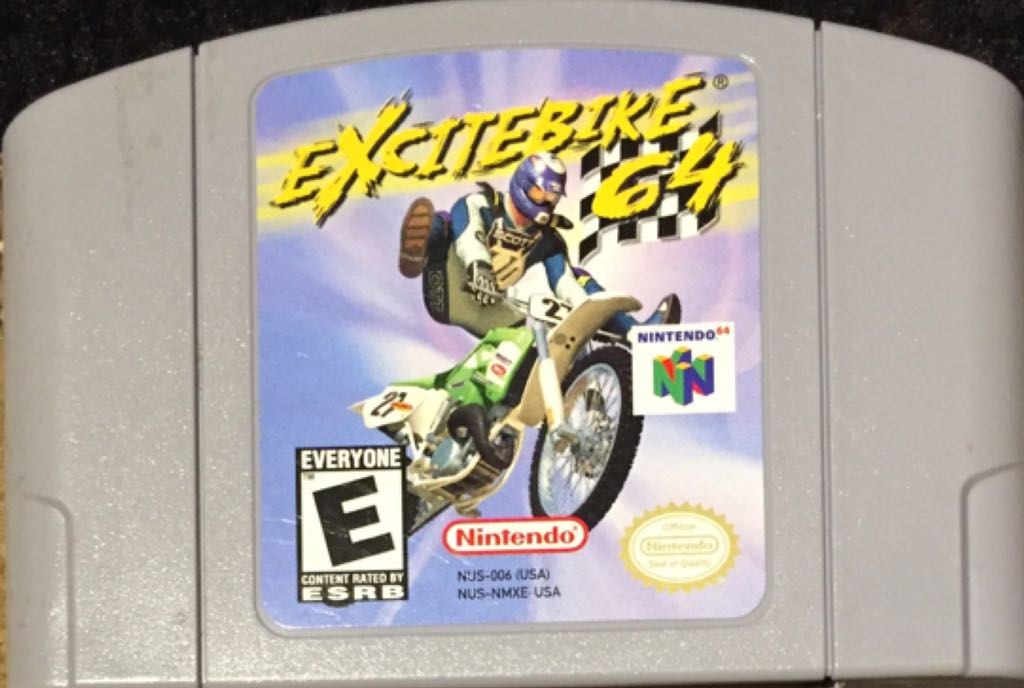Excitebike 64 - Nintendo 64 (N64) (Nintendo) video game collectible - Main Image 1