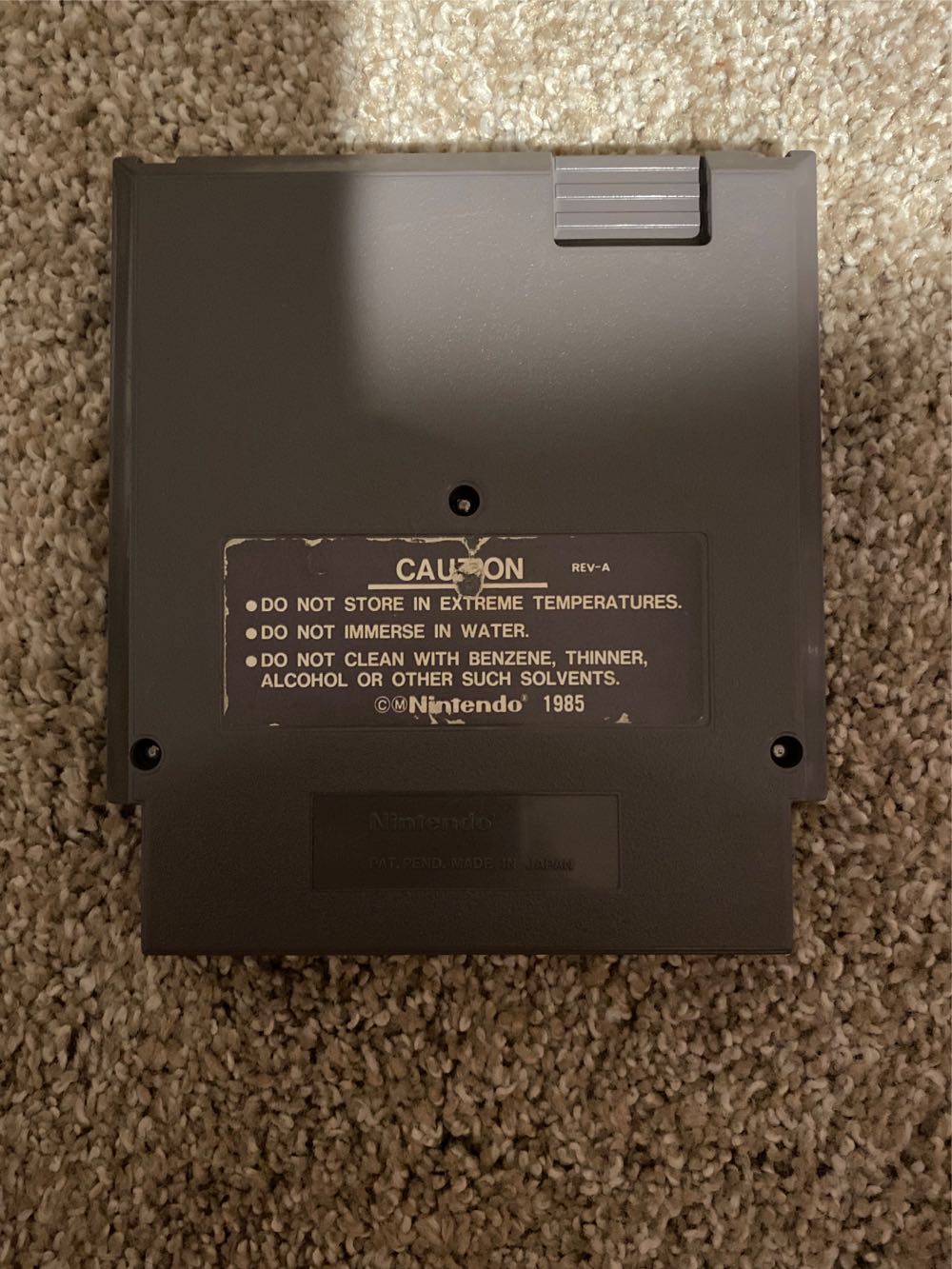 Superman - Nintendo Entertainment System (NES) (Kemco - 1) video game collectible - Main Image 2