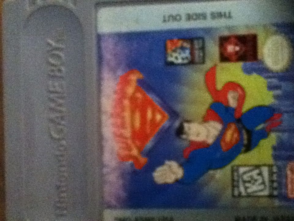 Superman - Nintendo Game Boy (Titus) video game collectible - Main Image 1
