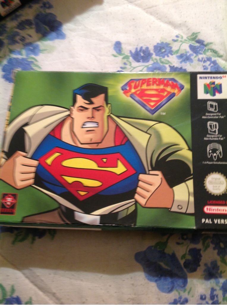 Superman - Nintendo 64 (N64) video game collectible - Main Image 1